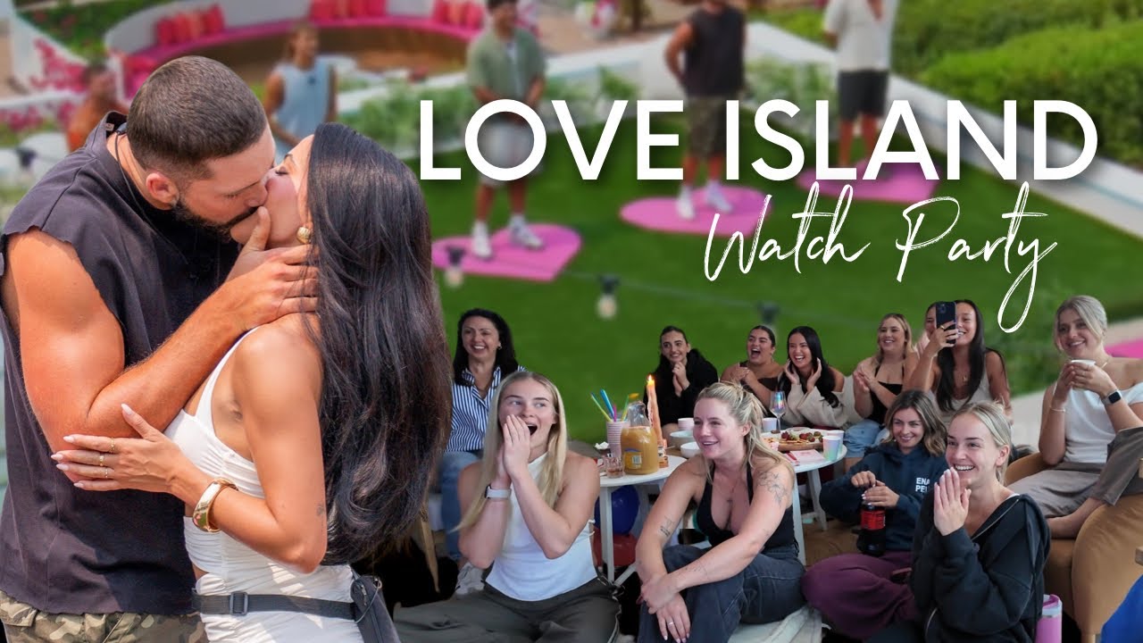 BTS watching ourselves on TV for the 1st time! Join us with other islanders, friends & family