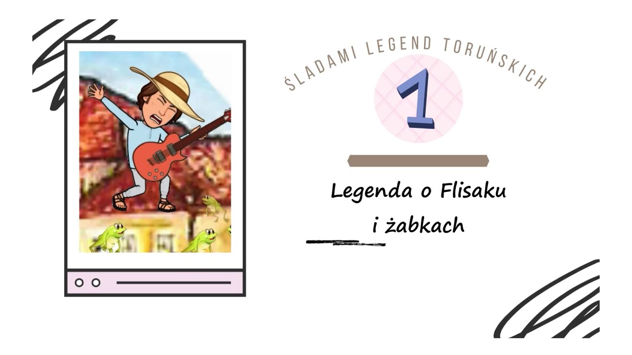 Śladami Legend Toruńskich ❤ 1 ❤  Legenda o Flisaku i żabkach