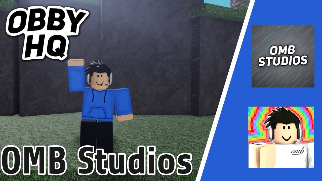 Obby HQ Game play And OMB Studios | Roblox development