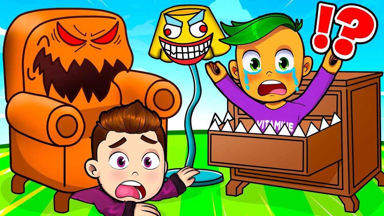 MEINE MÖBEL sind LEBENDIG?! Roblox Wacky Worlds
