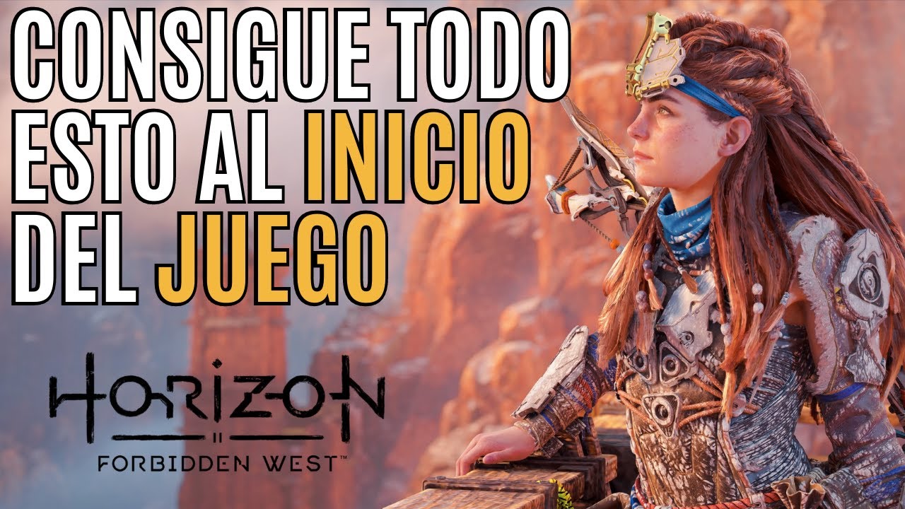 💥 CONSIGUE todas estas ARMAS y ARMADURAS al inicio de HORIZON FORBIDDEN WEST 💥 GUÍA DE INICIO