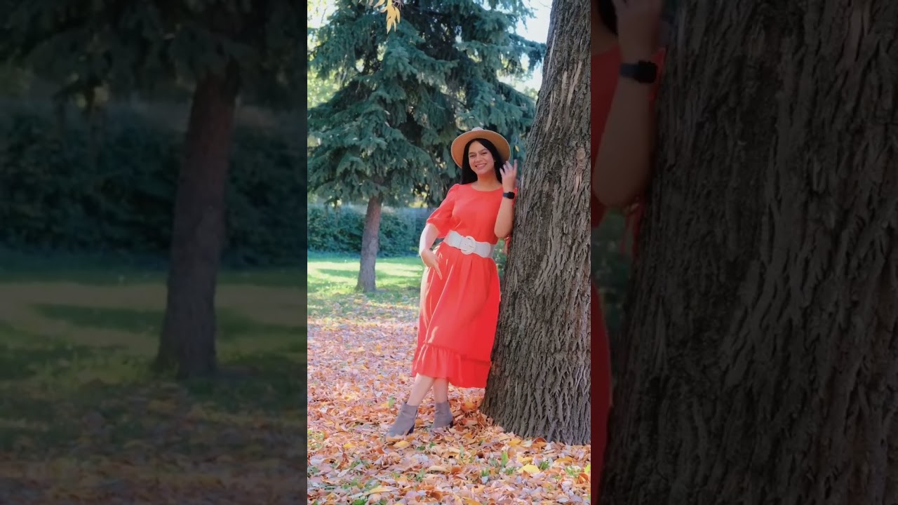 Fall pose/ pose with Tree #shorts || my clicks Instagram