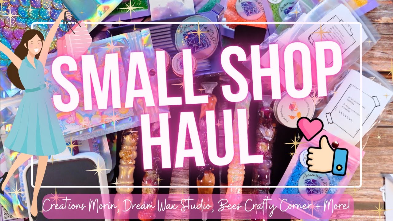 Small Shop Haul - The Most AMAZING Pens and Other Awesome Goodies Too!!