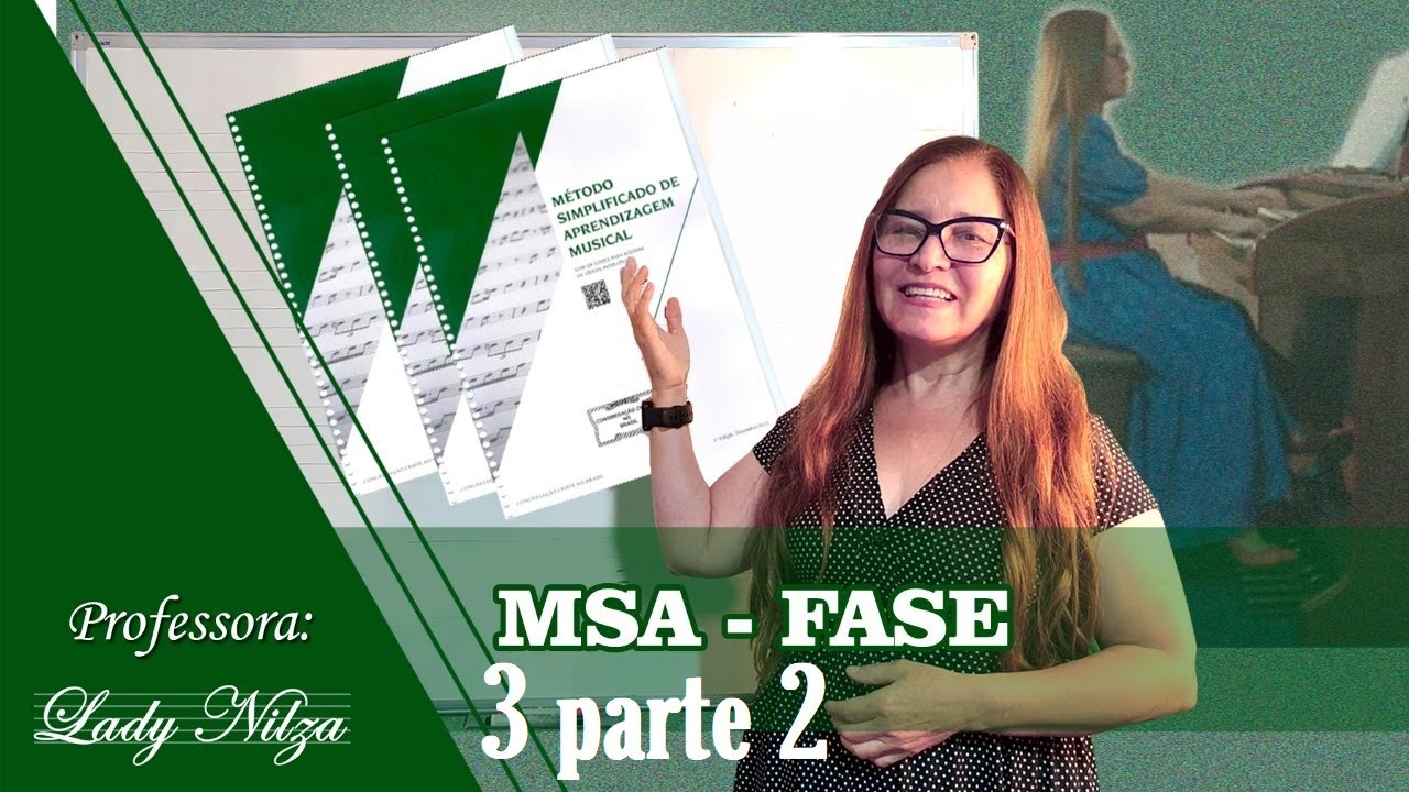 MSA Fase 3 parte 2 #AULA 5 Não pegou o seu estude aqui prof Lady Nilza