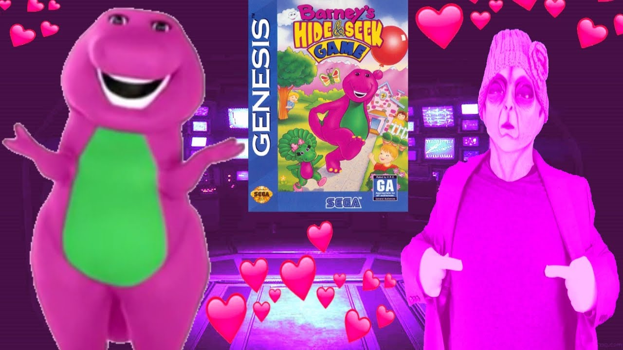 Barney's Hide And Seek (Sega Genesis Gameplay) (Betsy Buns) 😍 😘 ❤️💕 💞