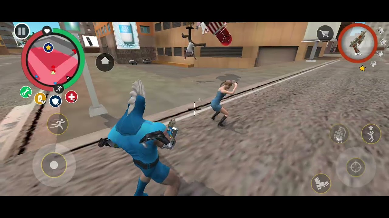 Police force vs Aerostat 