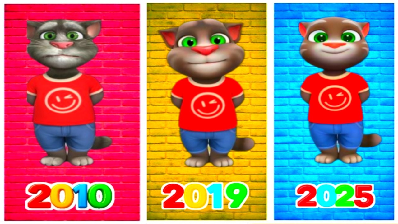 Talking Tom Cat Old vs Talking Tom Cat Now 🧀🧀🧀