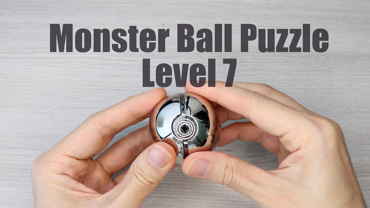 Как решить головоломку Hanayama Cast Monster Ball
