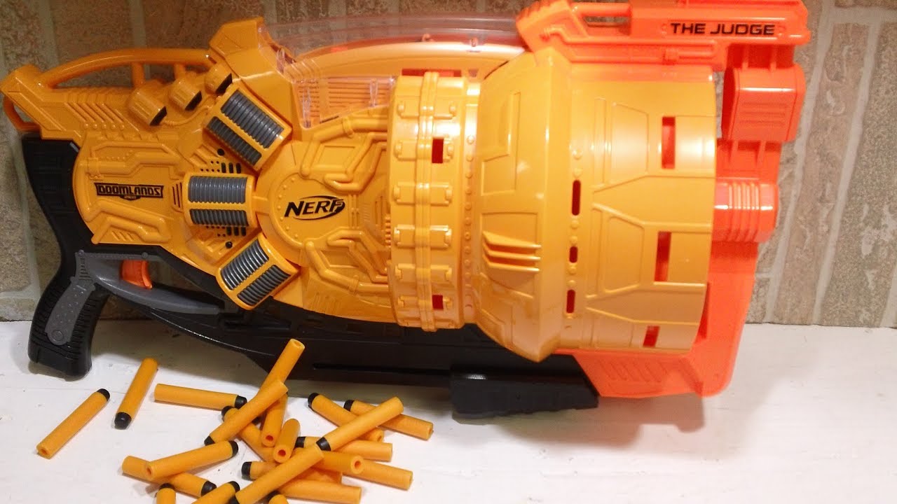 Nerf Doomlands Judge Unboxing and first impressions [Nerf review]
