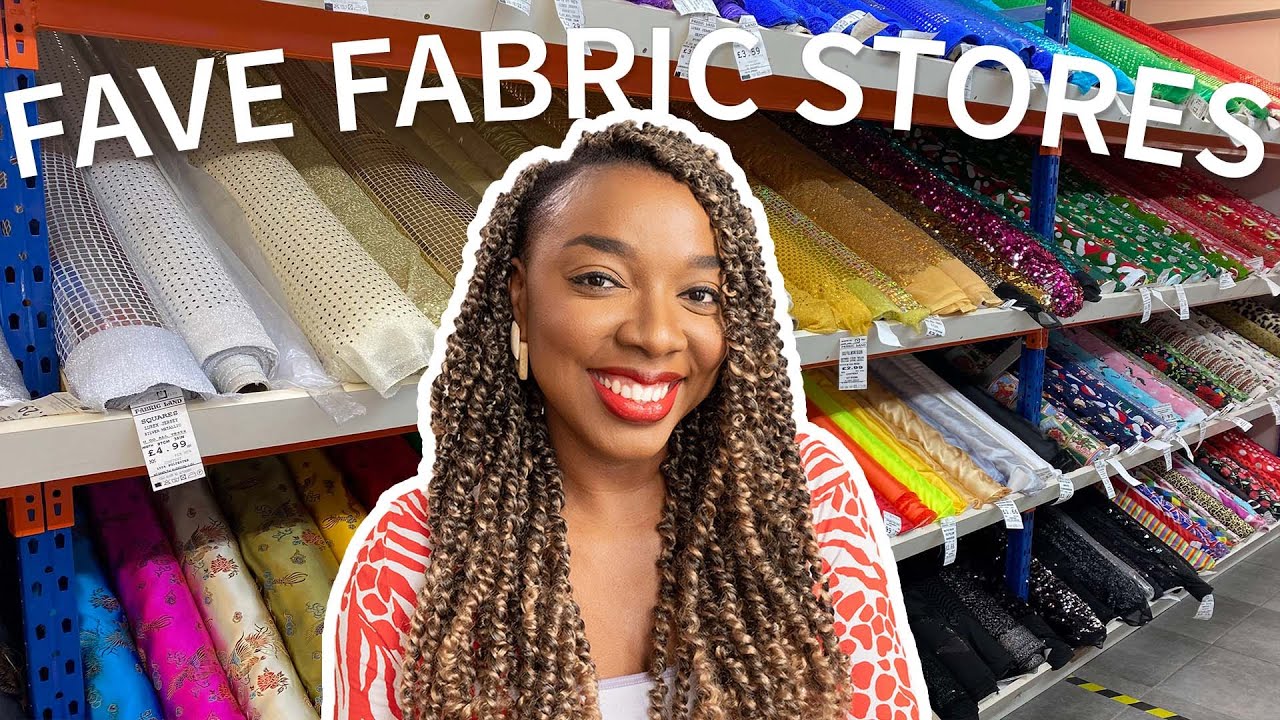 My Favourite 9 Fabric Stores in London | Where I Shop Fabrics For My Business | KIM DAVE
