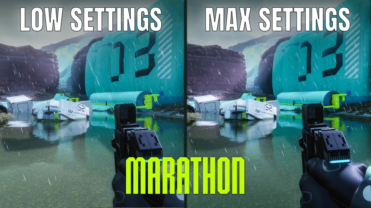 MARATHON | Low vs. Max Settings | Graphics Comparison