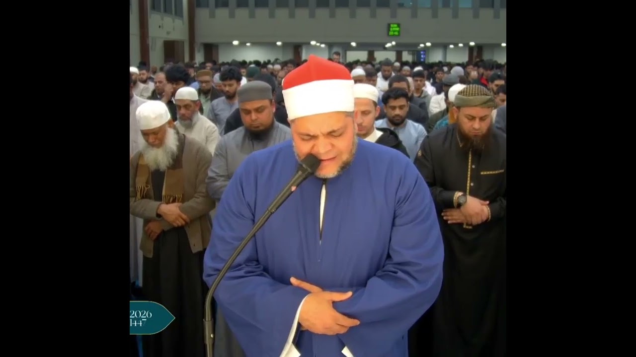 من سورة الروم يرتل الشيخ محمد سالم عامر برواية قنبل عن ابن كثير في جامع شرق لندن رمضان 1447