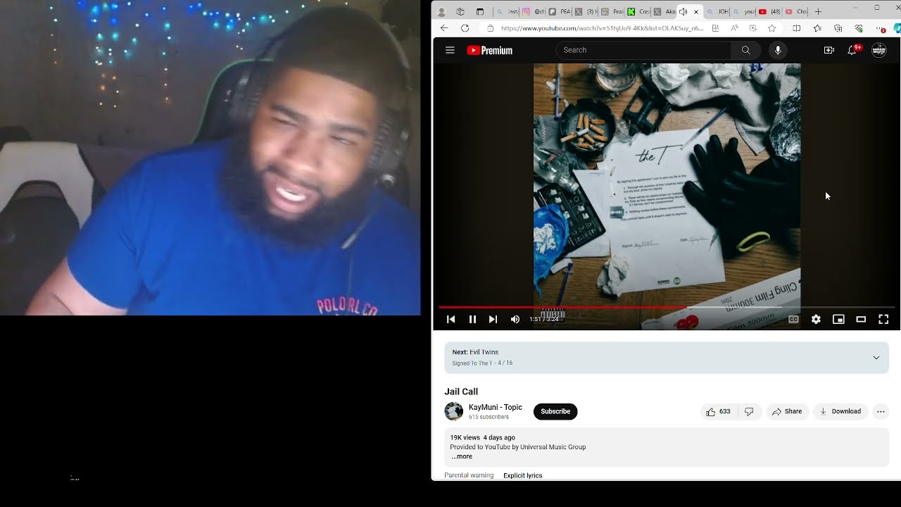 KAYMUNI ~ SIGNED TO THE T ALBUM REACTION