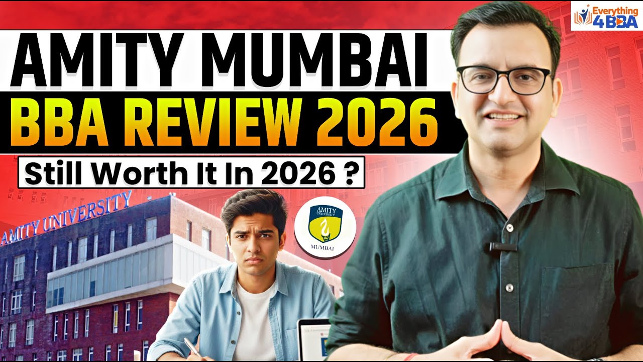 Amity University Mumbai BBA Admission 2026 | Fees, Eligibility & ROI