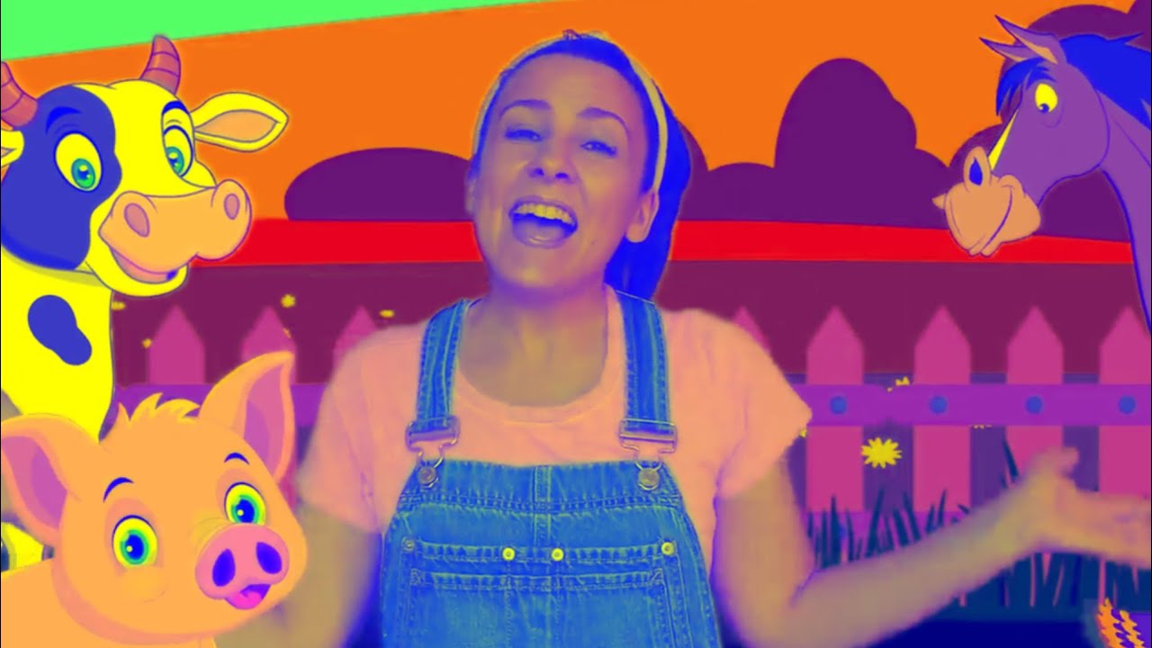 Ee-ya-eyayooo Ms Rachel loves farm animals // sponsored by Gamavision Csupo Effects 