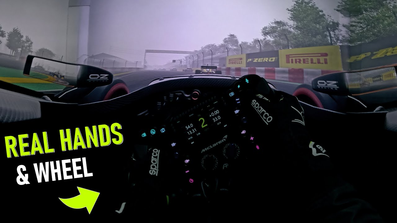 Montreal GP Helmet Cam Onboard in the Fog [McLaren Indycar]