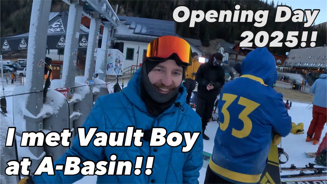 A-Basin Opening Day 10/26/2025 Ski Season is Back 🏂⛷️ 