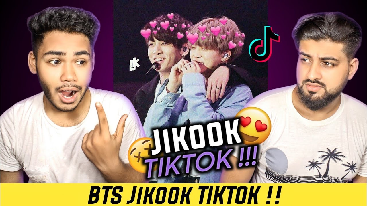 Reaction To BTS JIKOOK TIKTOK COMPILATION EDIT - Jimin & Jungkook
