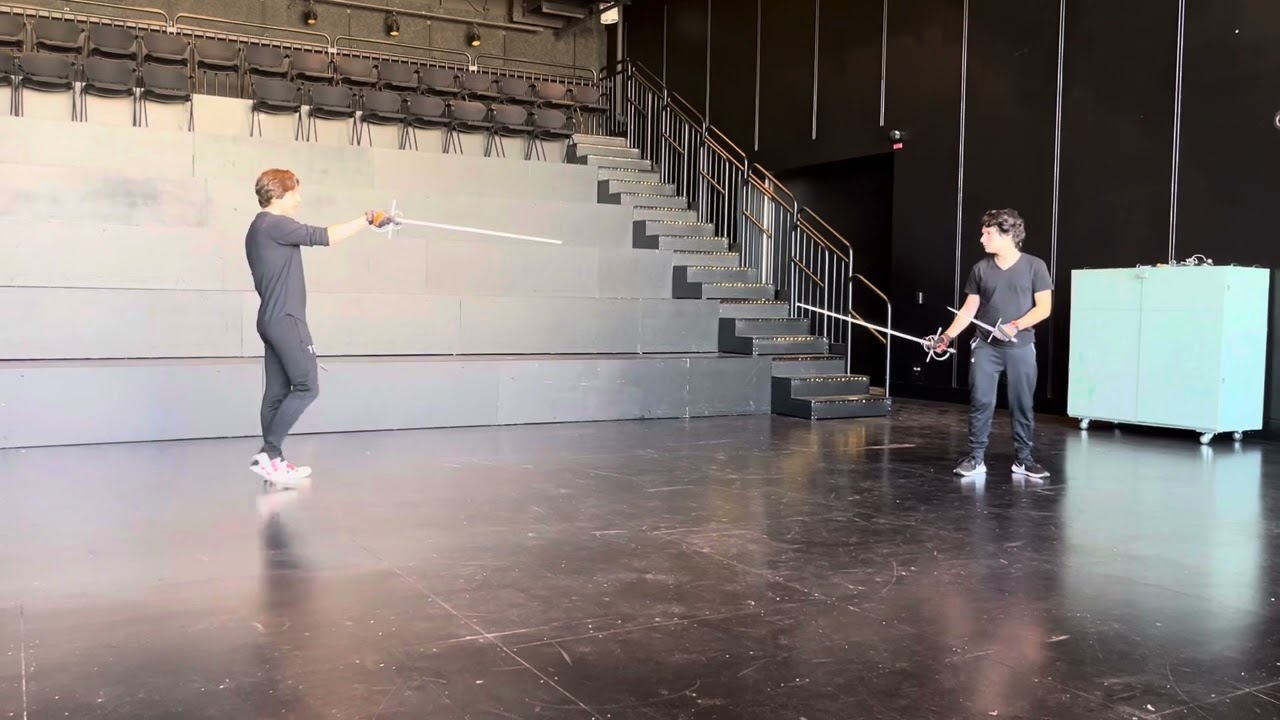 Rapier and Dagger Combat Scene, King Lear Act 5 Scene - Philip Brennan Calabrese