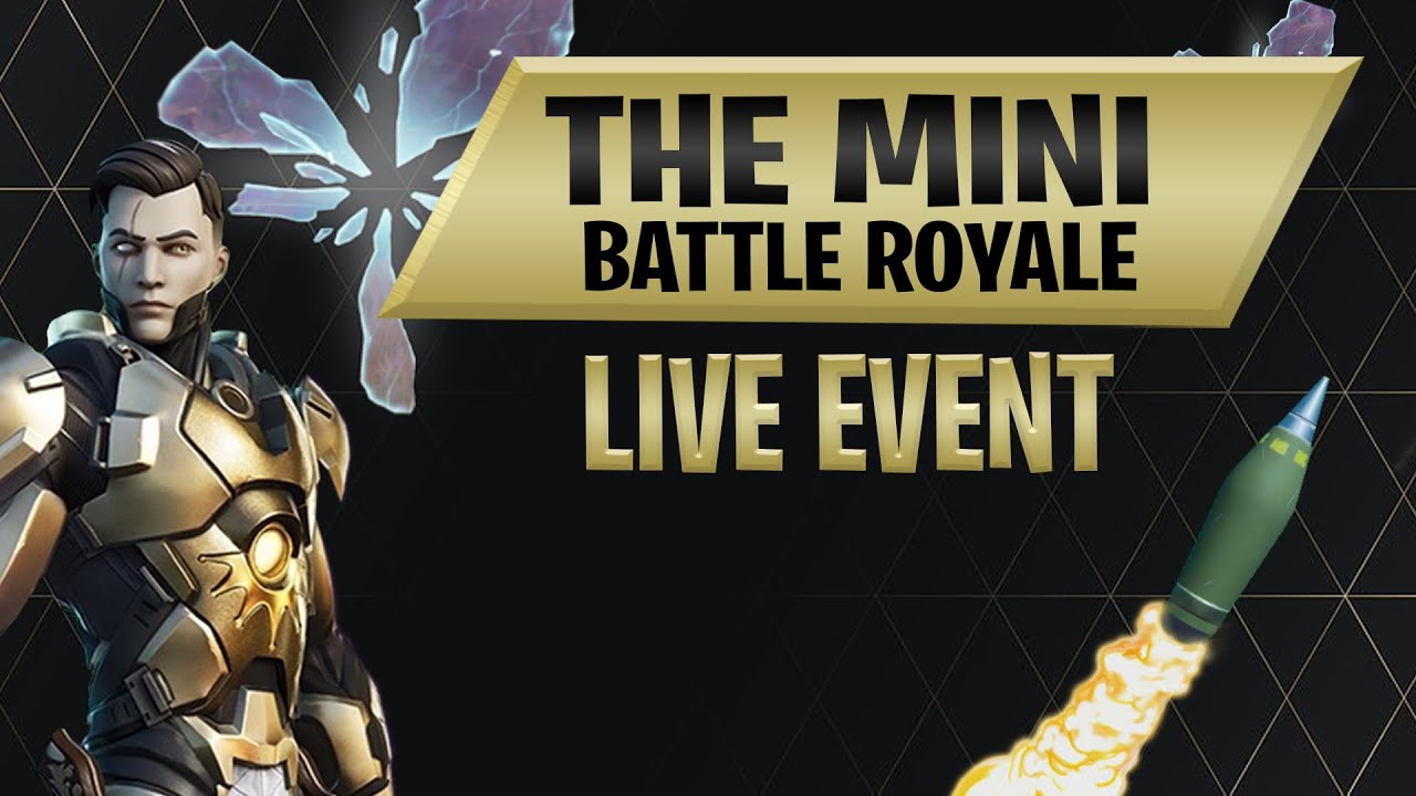 The Mini Battle Royale CUSTOM Live Event FULL VIDEO - Fortnite creative