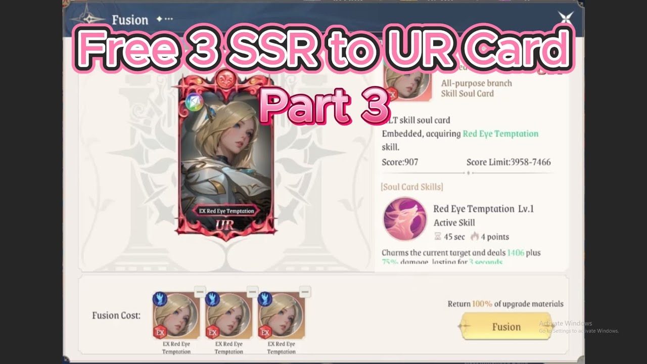 Soul Land: New World - Tian Dou City Area - Dragonwood Coffer I II - Free 3 SSR - UR Card (Part 3)