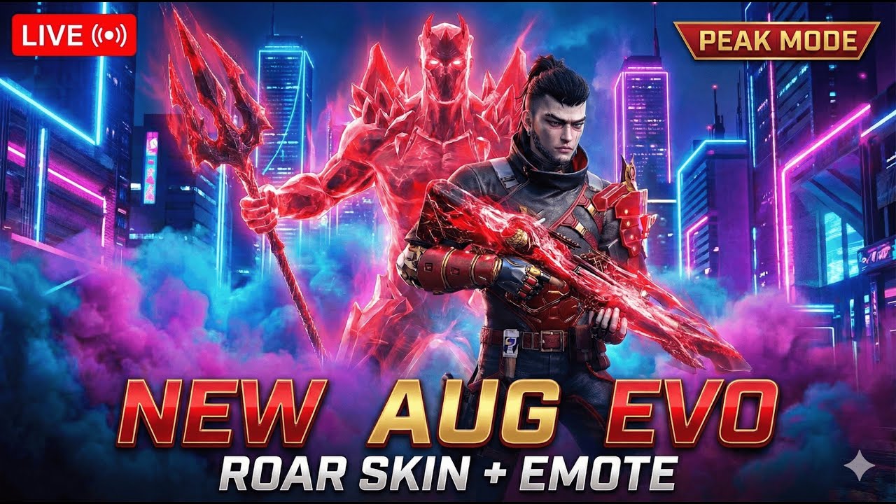 NEW AUG ROAR Deluxe Gameplay! 🦁 Blood Strike Battle Royale (Peak Mode)