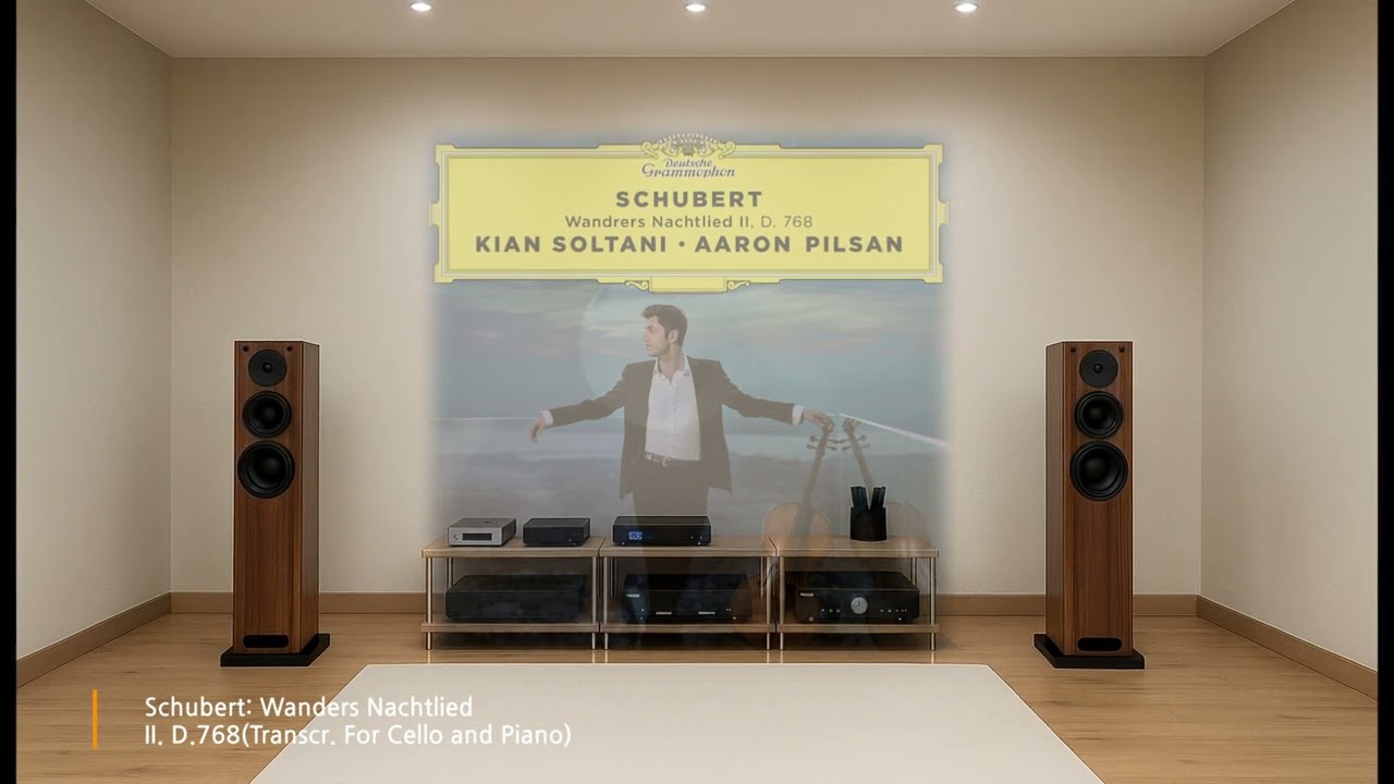 [4K] Schubert: Wanders NachtliedII. D.768(Transcr. For Cello and Piano)