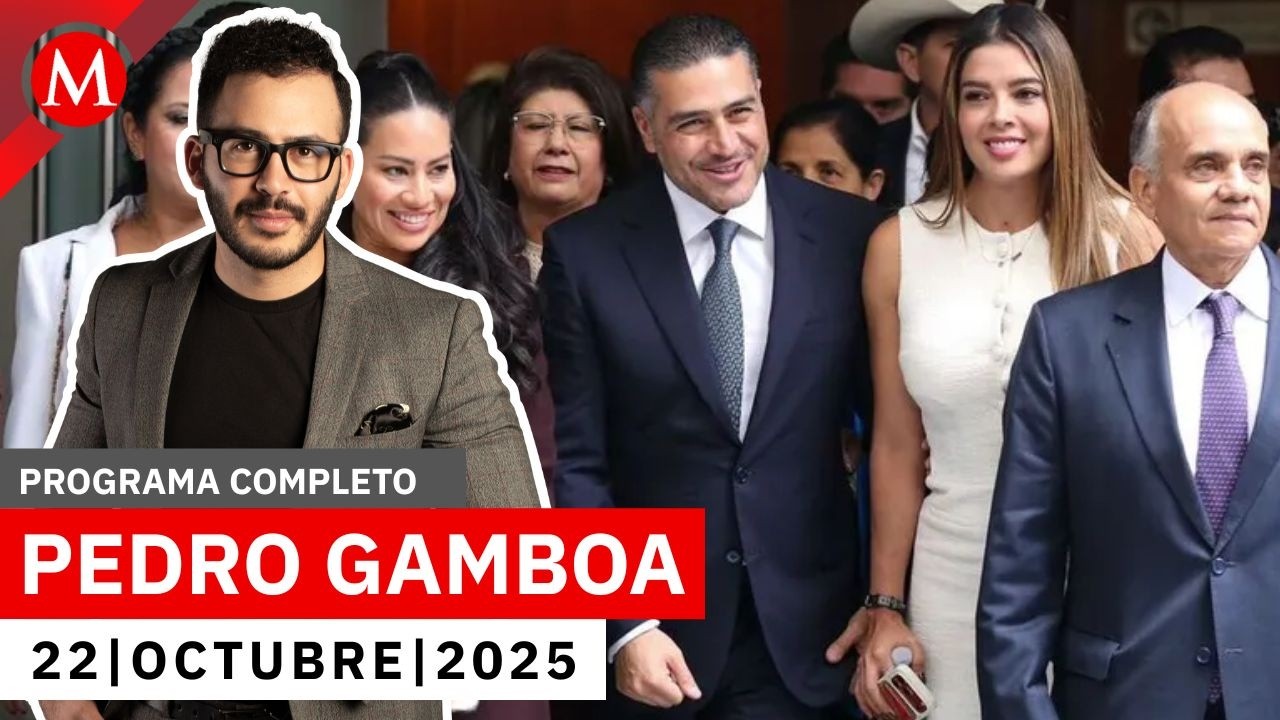 En seguridad tenemos saldo a favor: Harfuch | Pedro Gamboa, 22 de octubre de 2025