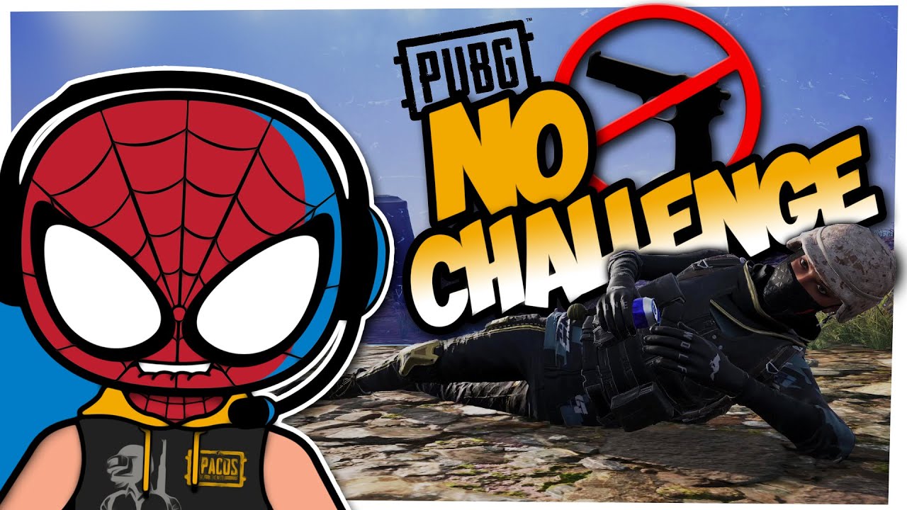 PUBG No Gun Challenge