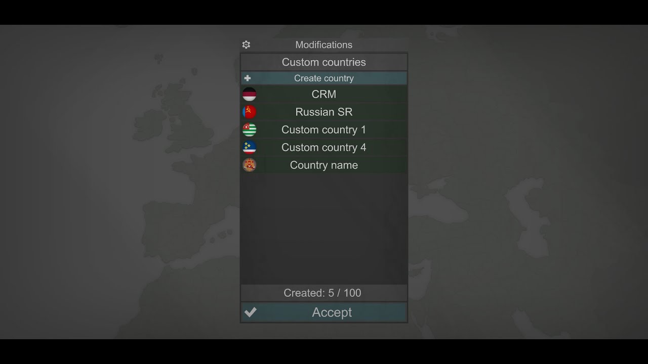 Our Empire Remake: modifications, creating own custom countries (DevLog).  #ourempiremake