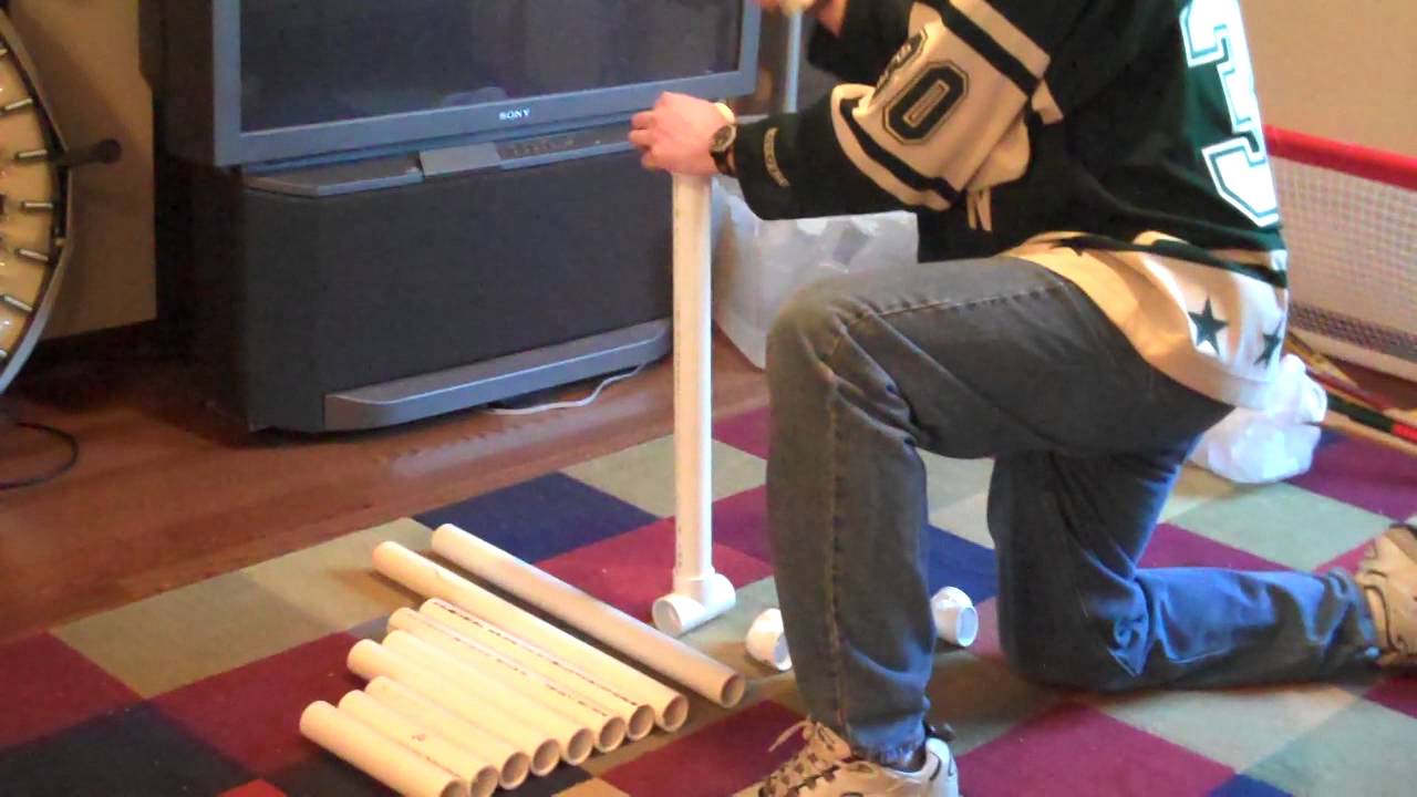 How to Build a PVC Ice Skating Aid