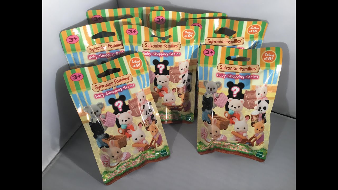 WE FOUND THE MYSTERY | Sylvanian Families Series 2 Baby Shopping Blind Bag Opening Calico Critters