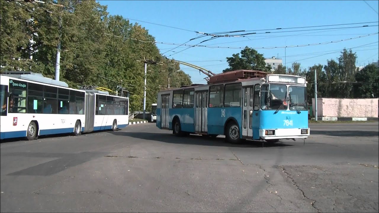 Троллейбусы москвы. 7-й трол. парк
