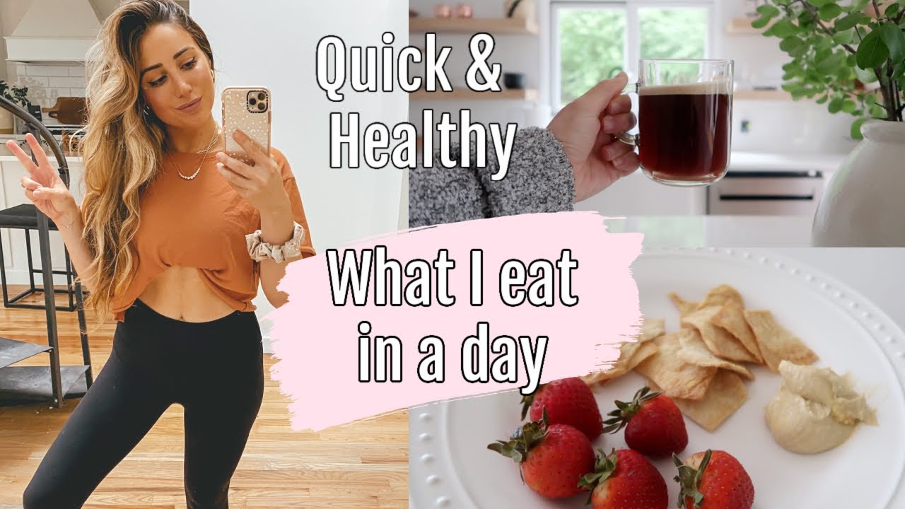 QUICK + HEALTHY WHAT I EAT IN A DAY AS A BUSY MOM! Healthy Salmon Bowl