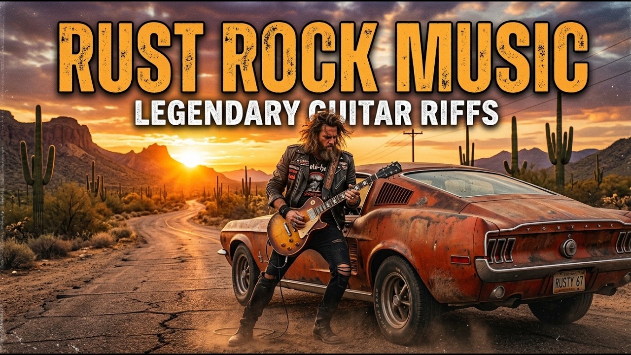 Epic Rock Anthems – Rust Rocker Music Playlist | Loud, Raw & Unfiltered Rock
