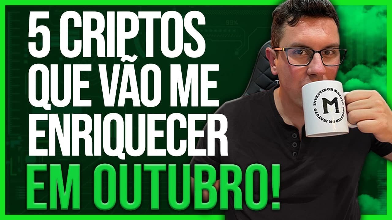 5 CRIPTOMOEDAS PROMISSORAS PARA OUTUBRO DE 2021 E ANO DE 2022
