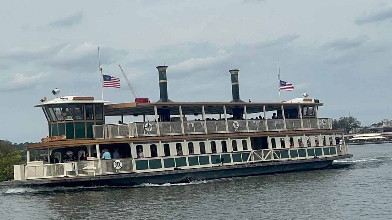 Ferry Boat Ride Down To Magic Kingdom