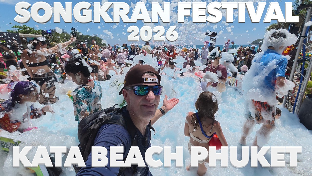 Фестиваль Сонгкран на Пхукете 2026 | Мировой пляжный отдых 🇹🇭