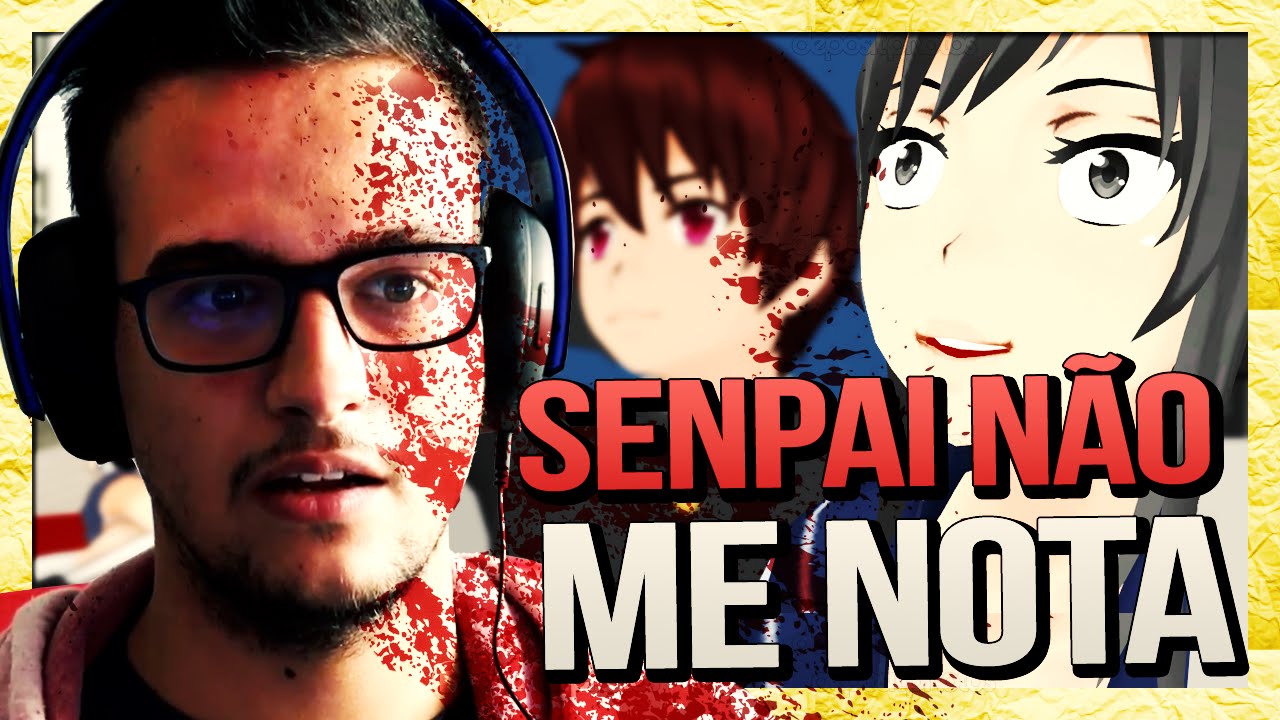 SENPAI N&Atilde;O ME NOTA ): || Jogando com Damiani-Kun