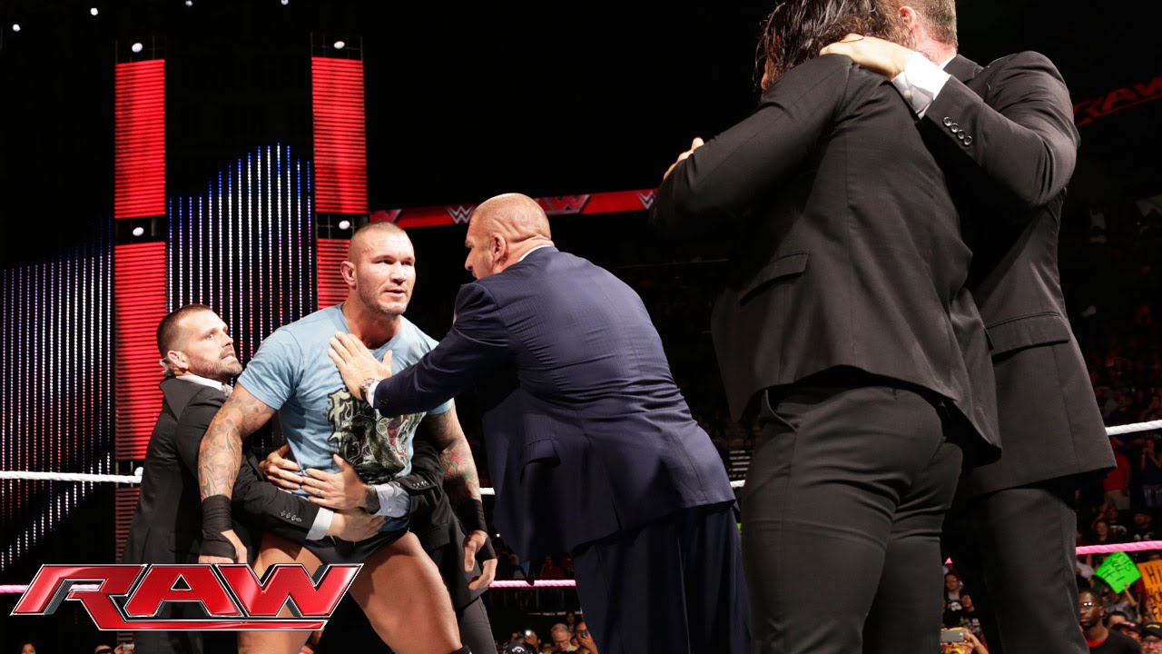 Рэнди Ортон бросает вызов властям: Raw, 27 октября 2014 г.