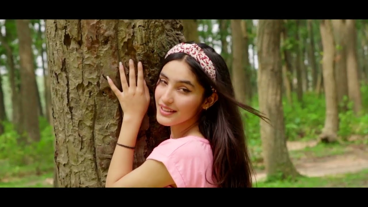 Cute Young Charming Smiling Very Nice Smiling Girl Footage Free No copyright  - Vijay Beats  -