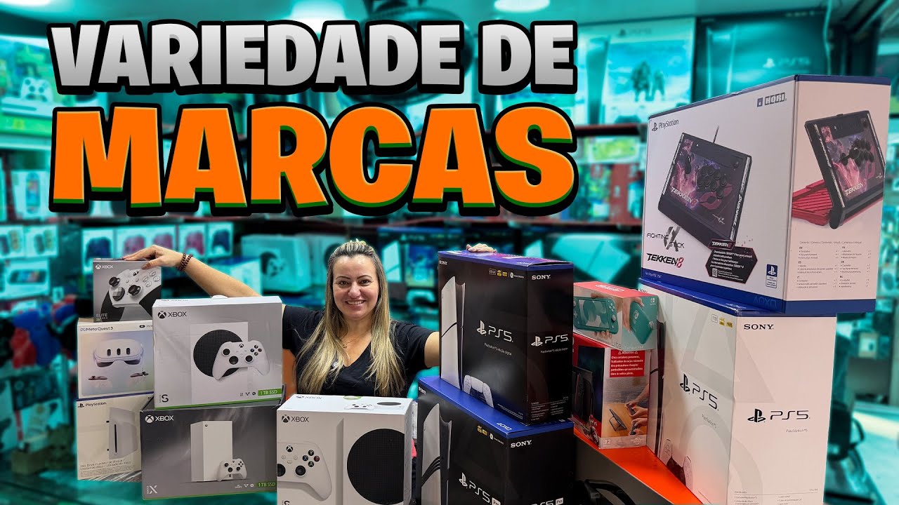 A LOJA DE GAMES COM MAIOR VARIEDADE E PREÇO DA SANTA IFIGÊNIA!!! (PLAYSTATION - MICROSOFT - NINTENDO
