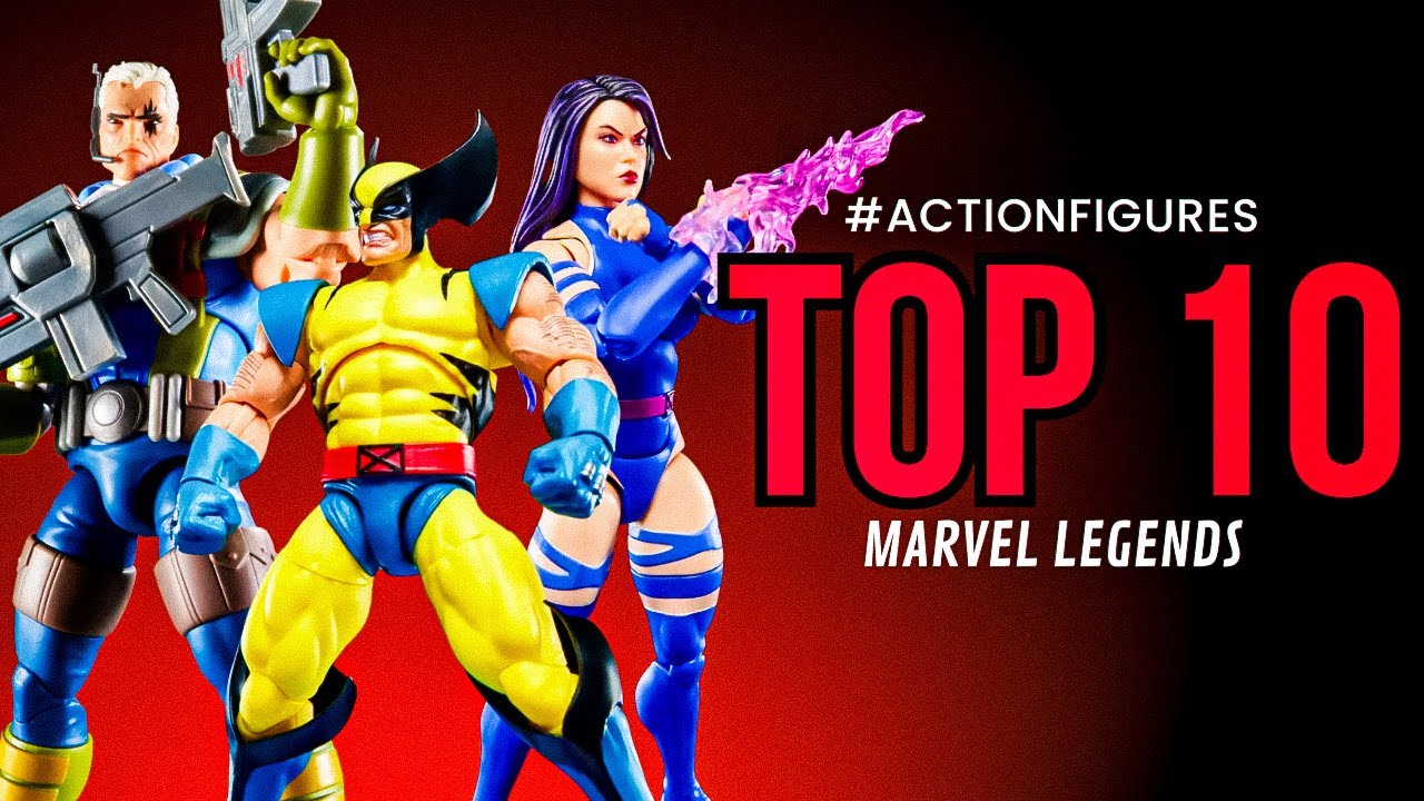¿WOLVERINE NO ES EL #1? 😱 Top 10 Marvel Legends X-Men 2025