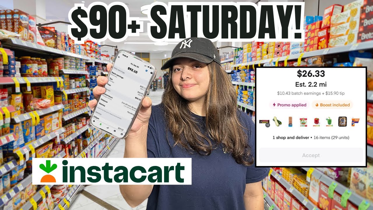 SLOW INSTACART SATURDAY (GOLD CART)