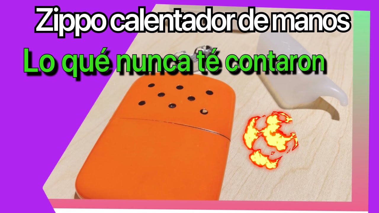 ZIPPO CALENTADOR DE MANOS-LO Que NADIE TE CONTÓ