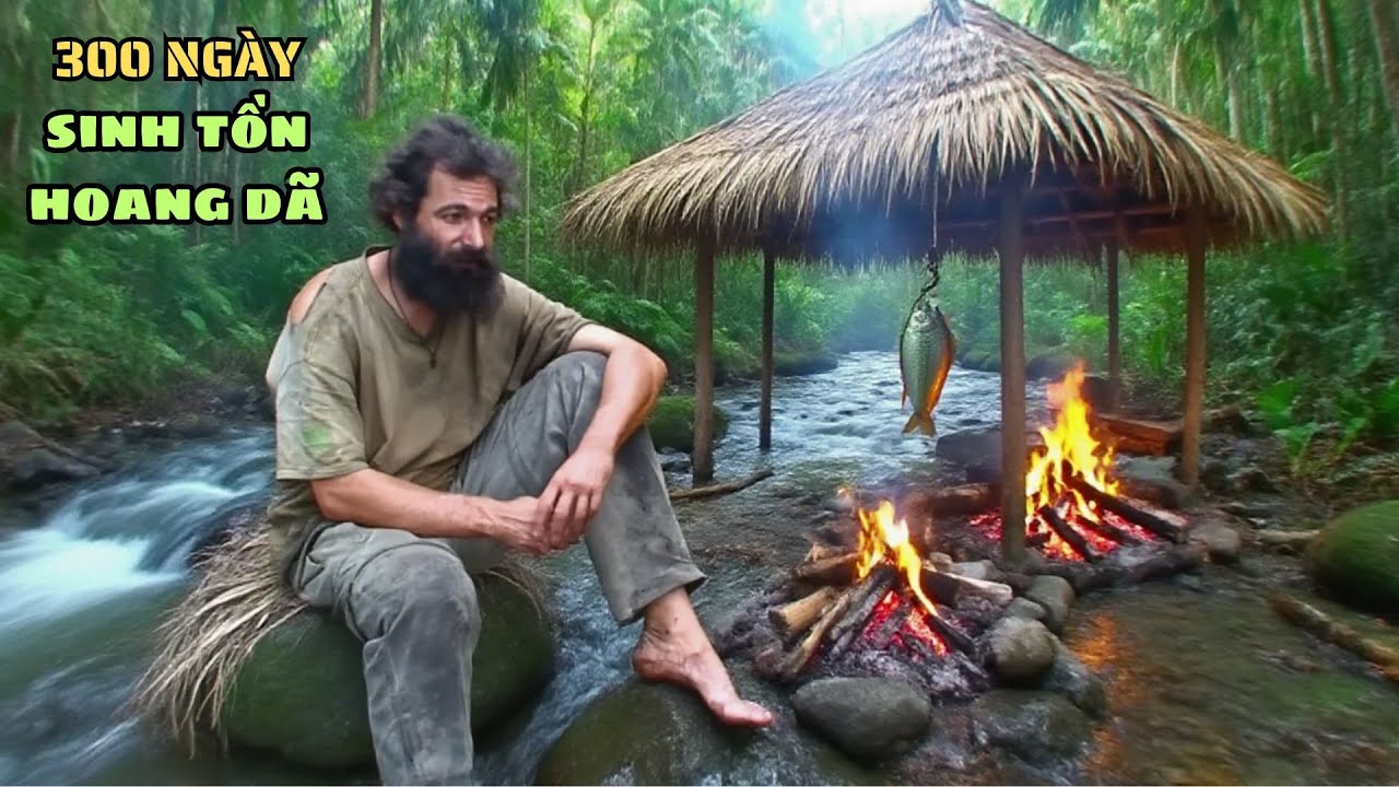 300 Ngày Một Mình Sinh Tồn Trên Đảo Hoang – Tiến Hoá Thành Người Rừng
