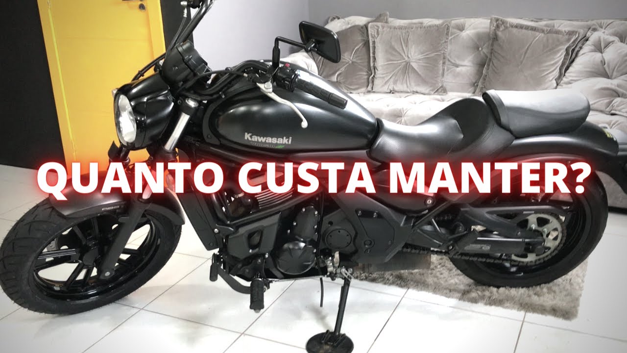 Revisão Vulcan 650S, quanto gastamos na moto? - Vlog 37 #kawasaki #vulcan650