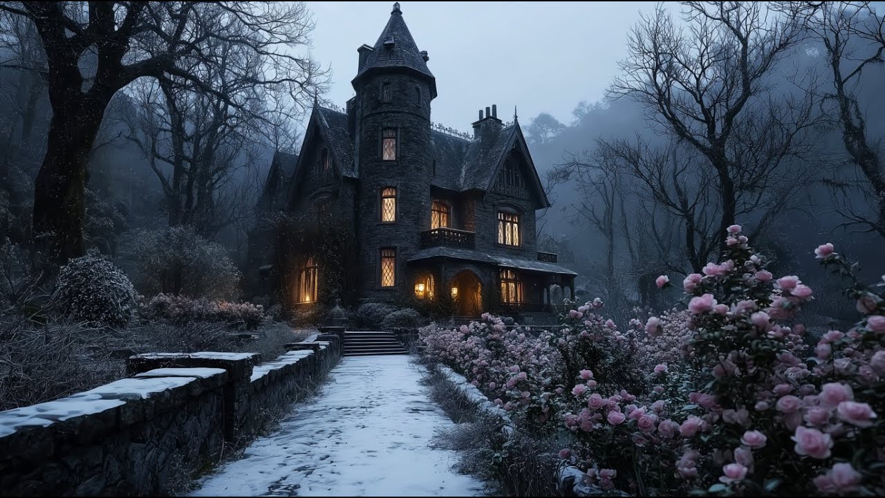 Silent Manor at Dusk | Dark Piano Ambience