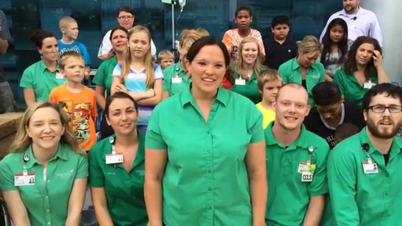 Helen DeVos Children's Hospital Child Life Team Takes Ice Bucket Challenge