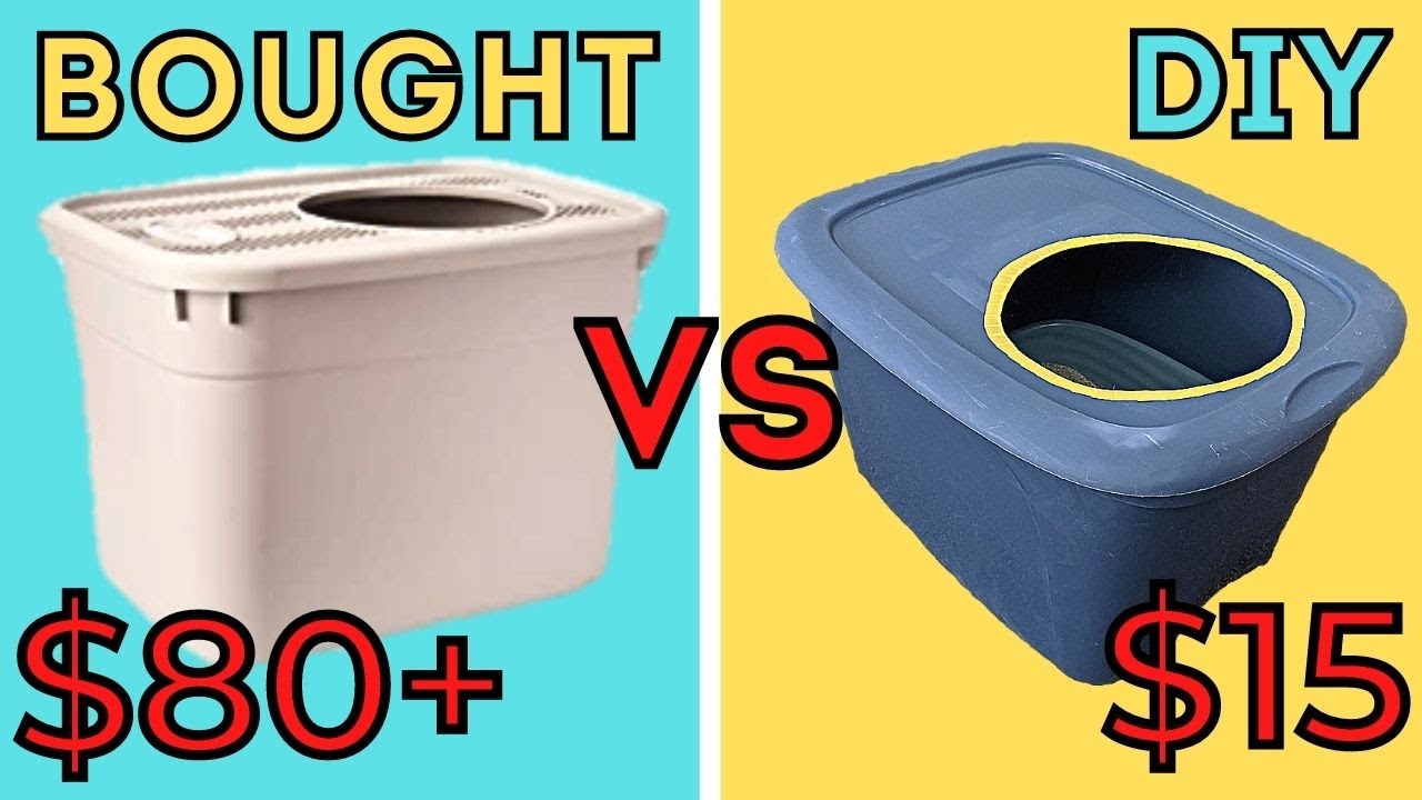 Easy DIY Litter Box